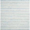thumbnail image 4 of SAFAVIEH Dhurries Joetta Geometric Area Rug, Aqua/Ivory, 8' x 10', 4 of 7