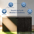 thumbnail image 6 of 99 Gallon Waterproof Large Resin Deck Box Indoor Outdoor Lockable Storage Container for Patio Furniture Cushions Garden Tools, 6 of 8