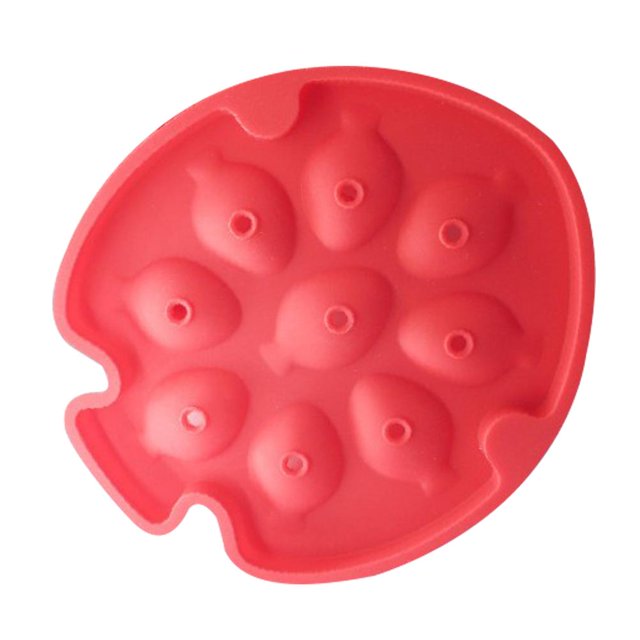 Cubitos De Hielo Forma De Animal De Silicona Molde De Cubitos De Hielo Bandeja Para Hacer Hielo Para Bricolaje Postre Congelado Paleta De Chocolate Methold HA041080-02
