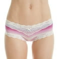 thumbnail image 2 of Womens Cheeky Panty Micro with Scallop Lace Trim Hipster Panty, 2 of 4