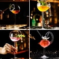 thumbnail image 6 of Creative Swanshape Shape Cocktail Goblet Glass Personality Goblet Party Bar Drinking Cup Champagne Wine Juice Cup, 6 of 6