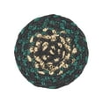 thumbnail image 3 of VHC Brands Pine Grove Natural Jute Coaster Set of 6, Green, 3 of 5