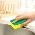 thumbnail image 3 of 10Pcs Non-Scratch Cellulose Scrub Sponge  Dual-Sided Dishwashing Sponge for Kitchen, 3 of 7