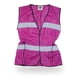 thumbnail image 1 of Chaleco De Seguridad Rosa Brigadier Cintura Ajustable MR Seguridad mr SR1014, 1 of 2