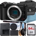 thumbnail image 1 of Canon EOS R50 V Mirrorless Camera (Body Only) with 64GB Memory Card + Case + ZeeTech Accessory Bundle, 1 of 5