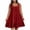 Wine, variant on Ixbnca Women's Plus Size Summer Dresses Casual Sleeveless Tank Sundress Womens Loose Flowy Beach Cover Up