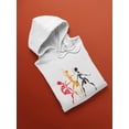 thumbnail image 3 of Afro-american Women Silhouette Hoodie Women -Image by Shutterstock, Female x-Large, 3 of 4