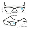 thumbnail image 6 of Magnetic Reading Glasses for Men and Women Reading Glasses Hang Neck Computer Readers with Soft Foldable Band, 6 of 9