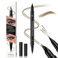 thumbnail image 7 of Waterproof Double-Ended Eyebrow Pencil with Fine Tip and Blending Brush, Smudge-Proof and Long-Lasting, Natural Finish Brow Makeup, Travel-Friendly, 7 of 7