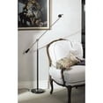 thumbnail image 2 of House of Troy 527 Black Piano Floor Lamp with Satin Nickel Boom, 2 of 2