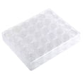 thumbnail image 2 of MesaSe Nail Rhinestones Storage Box Jewelries Sequins Beads Glitter Power Transparent Organizer Contain Jars, 2 of 10