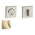 thumbnail image 6 of Baldwin 8220056 Santa Monica Contemporary Square Single Cylinder Deadbolt, Lifetime Satin Nickel, 6 of 7