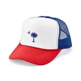 thumbnail image 4 of CafePress - South Carolina Palm Tree State Flag - Adjustable Unisex Printed Trucker Hat with Mesh Back, 4 of 11