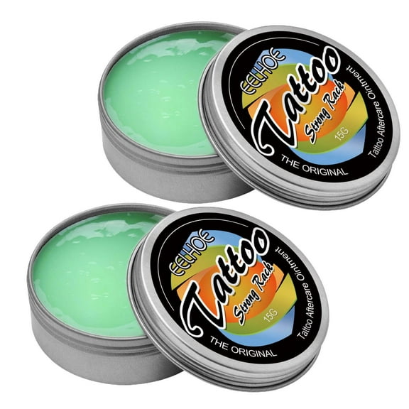 Dreparja Under $5 Tattoos Brightening Aftercare Use This Cream To The Color Of The Tattoos Repair Cream Soothes And Repair Skin Safe For All Skin 2pc
