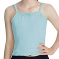 thumbnail image 2 of XXWXYD Toddler Girls Sleeveless Tank Top, Soft Bow Detail Solid Color Breathable Undershirt, Summer Dance Wear Cute Comfort Fit for Kids, 2 of 5