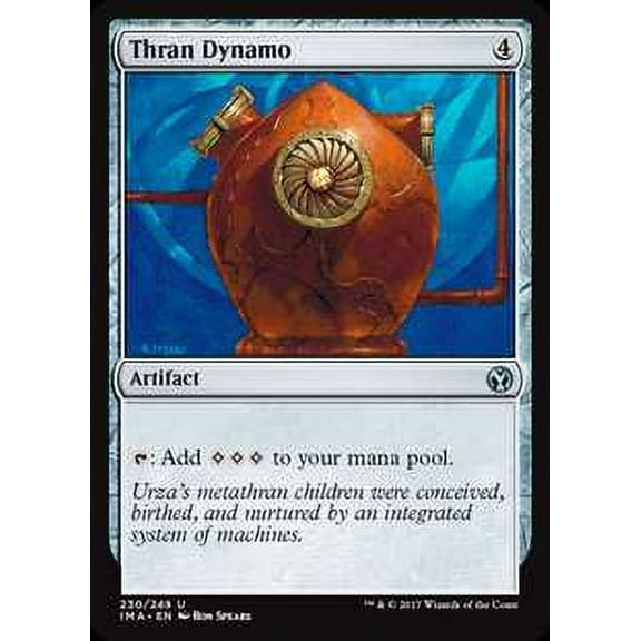 MtG Iconic Masters Uncommon Thran Dynamo #230