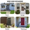 thumbnail image 6 of 1pcs Hand Rails for Outdoor Steps, Indoor U-Shaped Wall Mount Stair HandRail, Metal Iron Outdoor Grab Bar Black Hand railings for The Elderly, Kids, Disabled, Pregnant Women, 6 of 9
