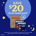thumbnail image 6 of Huggies Overnites Nighttime Baby Diapers, Size 3 (16-28 lbs), 66 Ct Select for More), 6 of 17