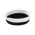thumbnail image 3 of Cesta tejida de cuerda de algodón, cesta de juguetes para perros, organizador de almacenamiento, cesta de regalo para bebé negro, 3 of 9