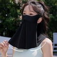 thumbnail image 2 of Face Guard with Elastic Strap Ultra-Wide Coverage Double-Layer Structure UPF 50+ UV Protection Cycling Face Protector, 2 of 8