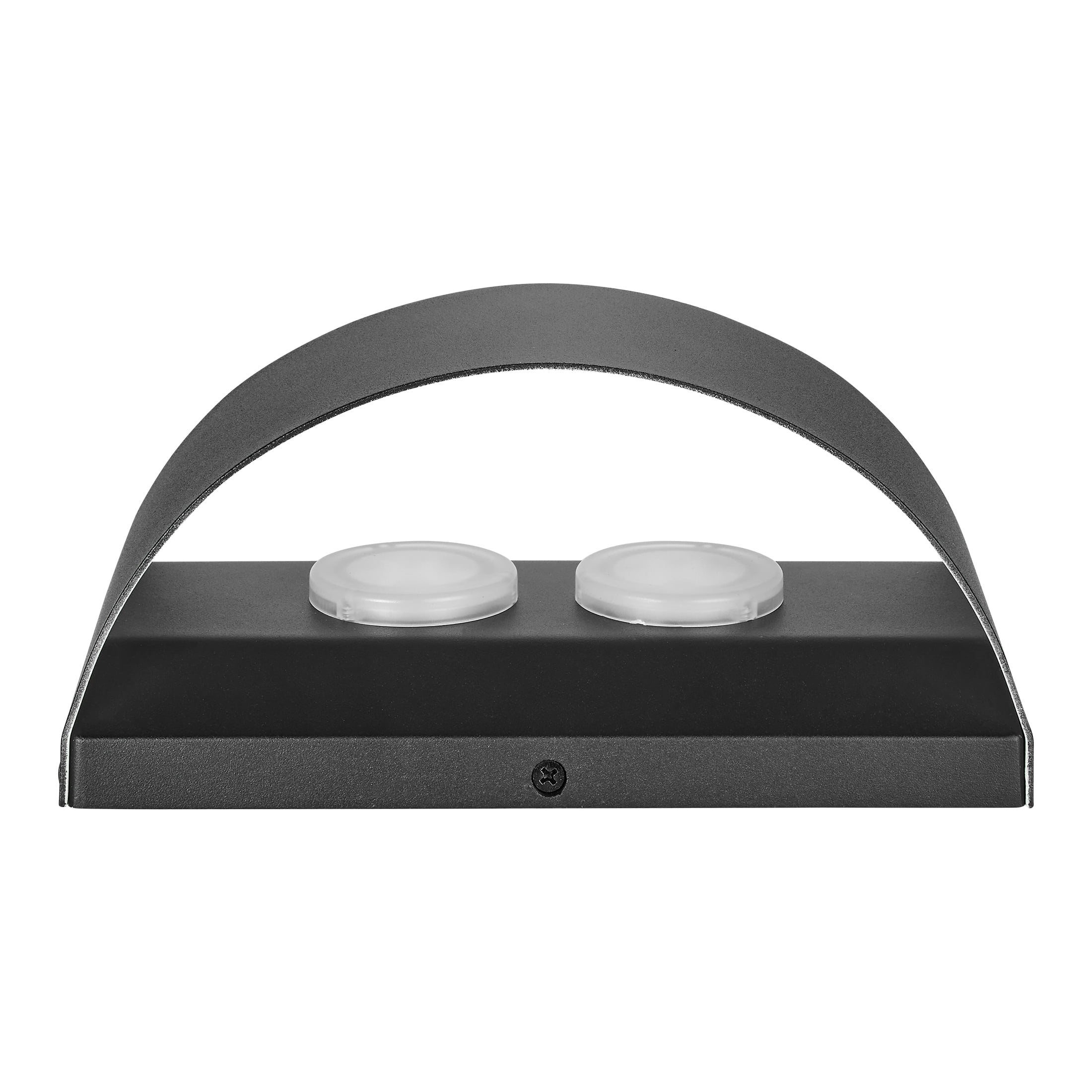 Maxxima LED Up/Down Outdoor Wall Light, Modern Dimmable Sconce, 12 Watts, 700 Lumens, 5 CCT 2700K-5000K, Black