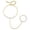 Gold-D, variant on VNOX Stainless Steel Gold Tone Turquoise Snake Hand Chain Bracelet for Anniversary Gift