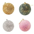 thumbnail image 5 of Riguas 8CM Round Lightweight Christmas Ball with Lanyard Shining Color Foam Ball Pendant Xmas Decoration Party Supplies, 5 of 7