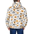 thumbnail image 5 of Zip Up Hoodies for Men - Dog Faces Long Sleeve Comfrt Men'S Fashion Hoodies & Sweatshirts, Jackets for Men Hoodies Pullover Clothing Clothes with Pouch, 5 of 5