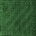 thumbnail image 1 of Ahgly Company Indoor Square Persian Emerald Green Traditional Area Rugs, 5' Square, 1 of 4