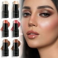 thumbnail image 3 of SDJMa 2-in-1 Highlight Contour Stick, Creamy, Buildable, Easy to Blend, For Face Shaping Natural Glow (D), 3 of 5
