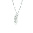thumbnail image 2 of ANGARA Natural Diamond Infinity Pendant Necklace for Women in 925 Sterling Silver (Size-1mm| Color-K| Clarity-I3) | April Birthstone, Anniversary, Jewelry Gift for Women | Natural Diamond Necklace, 2 of 8