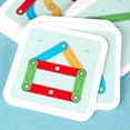 thumbnail image 4 of Agiferg Educational Toys Montessori Learning Toys, STEM Cognitive Development Games, Versatile Column Set Shape Assembled Toys Early Childhood Puzzle Geometry Matching Toys, 4 of 6