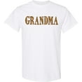 thumbnail image 3 of Inktastic Grandma in Leopard Print T-Shirt, 3 of 5
