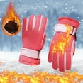 thumbnail image 2 of Guozer Clearance Children's Ski Gloves 1Pair Winter Snow Gloves For Age 3-5 Years Old Children Waterproof Winter Warm Gloves For Snowboarding, Sledding, 2 of 4
