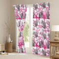 thumbnail image 3 of Erosebridal Seashell Starfish Blackout Curtains Set of 2 (52x84 Each), Cartoon Coral Window Curtains, 3 of 6