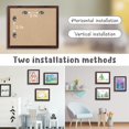 thumbnail image 6 of Golden State Art, 10x12.5 Kids Art Frames, Front-Opening, Great for Kids Drawings, Artworks, Children Art Projects, Schoolwork, Home or Office (Walnut, Set of 8), 6 of 7