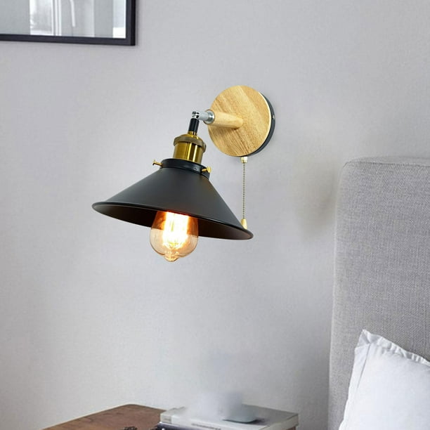 Aplique de Pared Aplique de Pared Lámpara de Estilo Industrial Lámpara de Noche Decorativa Accesorio de Iluminación para Restaurante Baño Pasillo Sala PC 1 Fernando Aplique de la pared