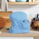 thumbnail image 2 of Funda para batidora de pie KitchenAid ajustada con cabezal inclinable, terciopelo azul, 2 of 9