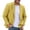 #759-Yellow, variant on Ceisia Men's Fashion Lapel Casual Suit Jacket with Pockets Solid Color Long Gift Sleeved Outerwear