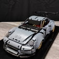 thumbnail image 2 of 2100pcs Blue Low-Profile Sports Car Building Blocks – DIY Racing Model, Desktop & Home Decor, Adult Assembly, Perfect Gift for Christmas, Halloween & Valentine’s Day, 2 of 3