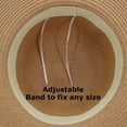 thumbnail image 6 of SILVERFEVER Women Summer Floppy Hat Wide Brim UV Sunblock UPF 50 Fits All, 6 of 9