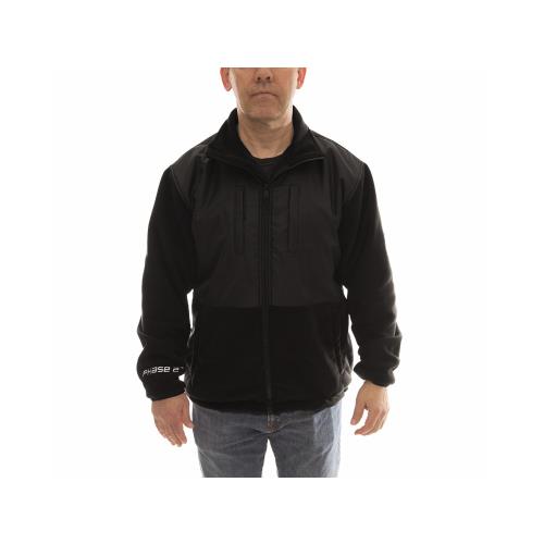 Tingley Rubber J73013.XL Hybrid Fleece Jacket, Black, XL by TINGLEY RUBBER