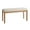 Beige, variant on Kithkasa 40"Modern Dining Bench,Wood Entryway Bench with Padded Seat and Wood Leg for Dining Room,Bedroom,Kitchen, Breakfast Nook, Entryway,Beige