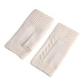 thumbnail image 2 of Cxenplz Half Fingerless Gloves Thumb Hole Winter Warm Gloves Knit Mittens for Men Women, 2 of 3