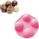 thumbnail image 5 of Paquete de 3 moldes de silicona de media esfera de 6 agujeros para pasteles, gelatina, pudín, dulces, chocolates, fondant de silicona antiadherente para hornear pasteles de chocolate (rosa) JFHHH pequeña, 5 of 5