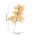 thumbnail image 3 of Simulación de ramas de agujas de pino falsas, accesorios adecuados para paisajismo, jardinería y decoración con plantas verdes., 3 of 6