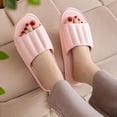 thumbnail image 3 of Vibrex Slides for Men and Women Home Slippers Indoor and Outdoor Thick Soles Stepping Feeling Light Soft Soles Slippers House Slippers Shower Bathroom Soft Beach Shoes Sandals Home Slippers, 3 of 9