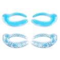 thumbnail image 2 of Glitter Gel Cooling Eye Patches 2 Pair Pack C Shaped Cold Compress Under Eye Patches For Puffiness Relief Refreshing Eye Care For Home Office And Travel Use, 2 of 9