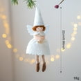 thumbnail image 4 of Cheapark Christmas Little Angel Dress Felt Ornaments - Hanging Pendants For Indoor Christmas Tree, Home Holiday Decor, 4 of 6