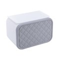 thumbnail image 1 of Caja de pañuelos, accesorios sin perforaciones, moderno almacenamiento en rack resistente al agua para el hogar Gris blanco Sunnimix Soporte de papel higiénico, 1 of 7